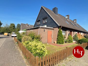 Reihenendhaus mit Garage und tollem Grundstück sucht neue Bewohner!, 28816 Stuhr, Reihenendhaus