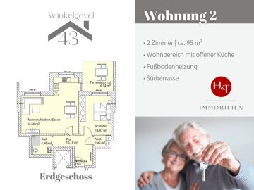 Winkelgevel 43 – attraktiver Neubau in Brinkum, 28816 Stuhr, Erdgeschosswohnung