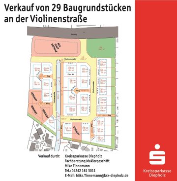 +++ Neues Baugebiet in der Kreisstadt Diepholz – Ihr Traum vom Eigenheim wird wahr! +++, 49356 Diepholz, Wohngrundstück